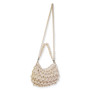 Natural, Cotton Shoulder Tote | CE6648 A | Side View