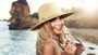 Women's Beige, Paperbraid Safari, Brim 3" | Sun N Sand | HH3267 A