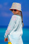Kid's Hats | Infant Girl | Fruit & Ice Cream, Poly/Terry Bucket, Brim 2" | Sunny Dayz | HK543 L