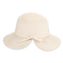 Womens Backless Hat | Adjustable | UPF 50+ | Sun N Sand | HH3468 A | Back View