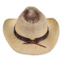 Mens Western Hat | One Size - 59cm - Elastic Inside Band | UPF 50+ | Tidal Tom | HTT1325 | Back View Mens Western Hat | One Size - 59cm - Elastic Inside Band | UPF 50+ | Tidal Tom | HTT1325 | Back View