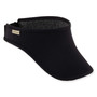 Womens Visor | Adjustable Elastic Metal Sizer | UPF 50+ | Sun N Sand | HH3664 B