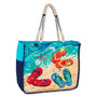 Tidal Pool Flip Flops | Oversized Tote | Paul Brent | PB9740 | Side View