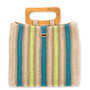 Brook Willow - Wooden Handle Tote - Sun N Sand - CE6818 B