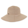 Natural floppy hat featuring Packable, Adjustable, UPF 50+.