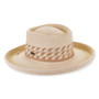 Natural gambler hat featuring Adjustable, UPF 50+.