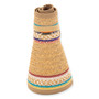 Tan visor hat featuring Packable, Adjustable, UPF 50+.
