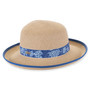 Natural upbrim hat featuring Adjustable, UPF 50+.