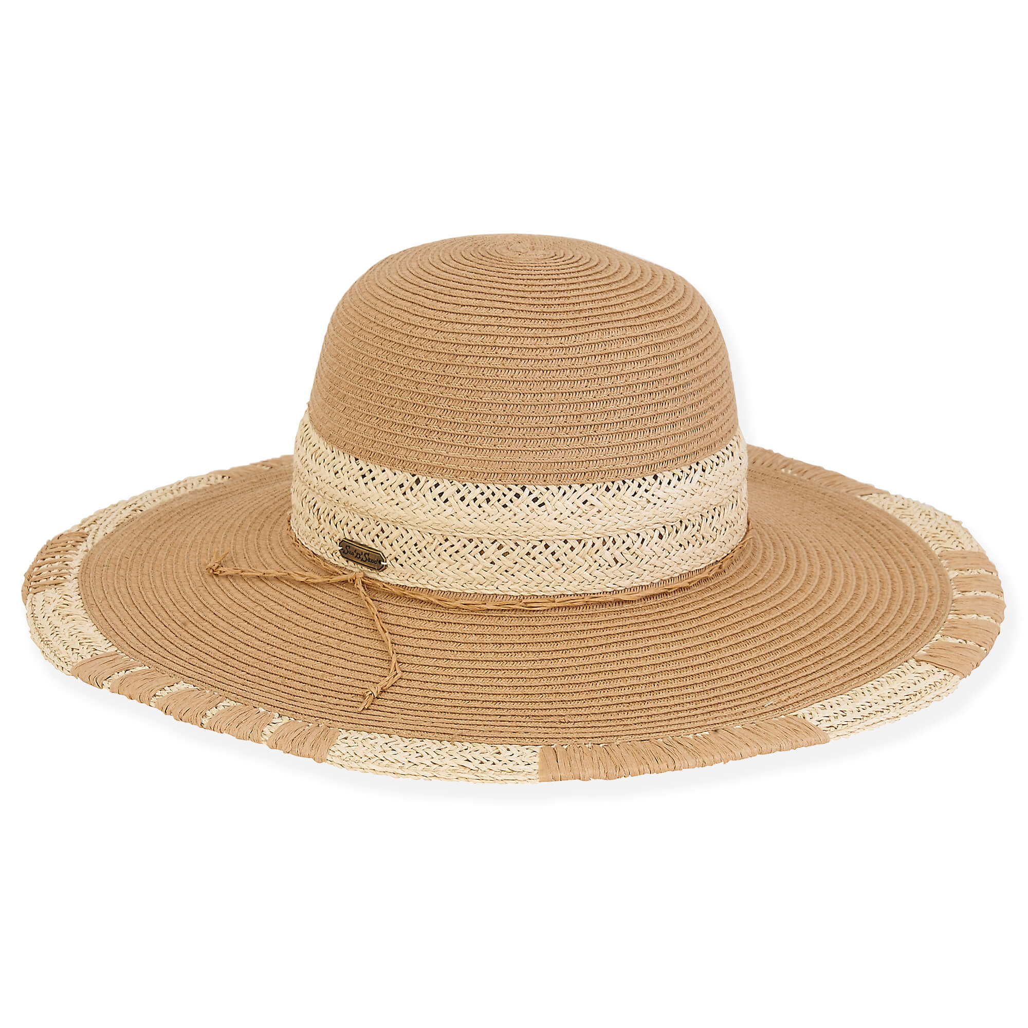 マリホジャ marihoja Paper Braid Down Brim Hat Paper Braid Sheer Down Brim Hat