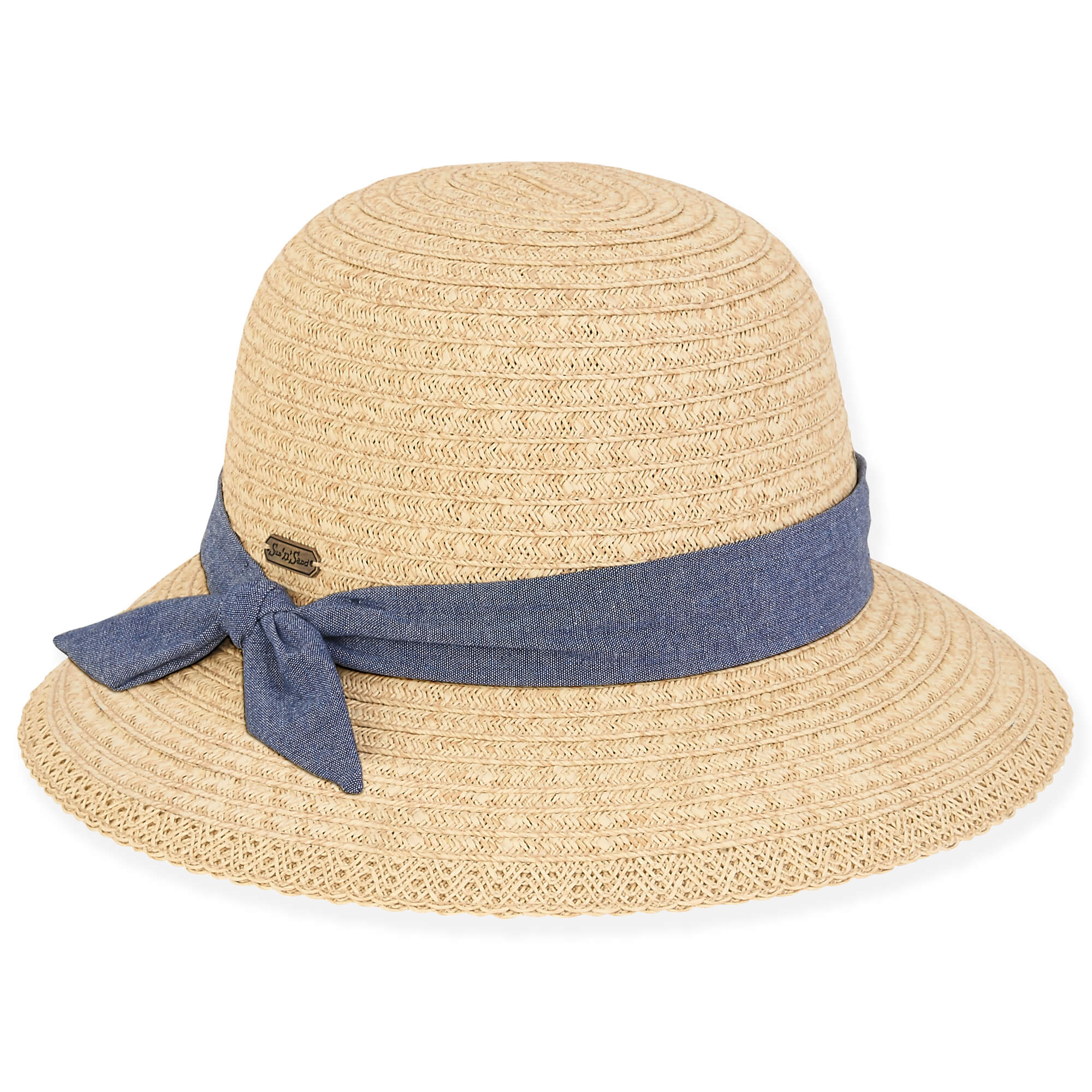 Cuco | Women's Paper Braid Bucket Hat | HH2837 | Sun N Sand