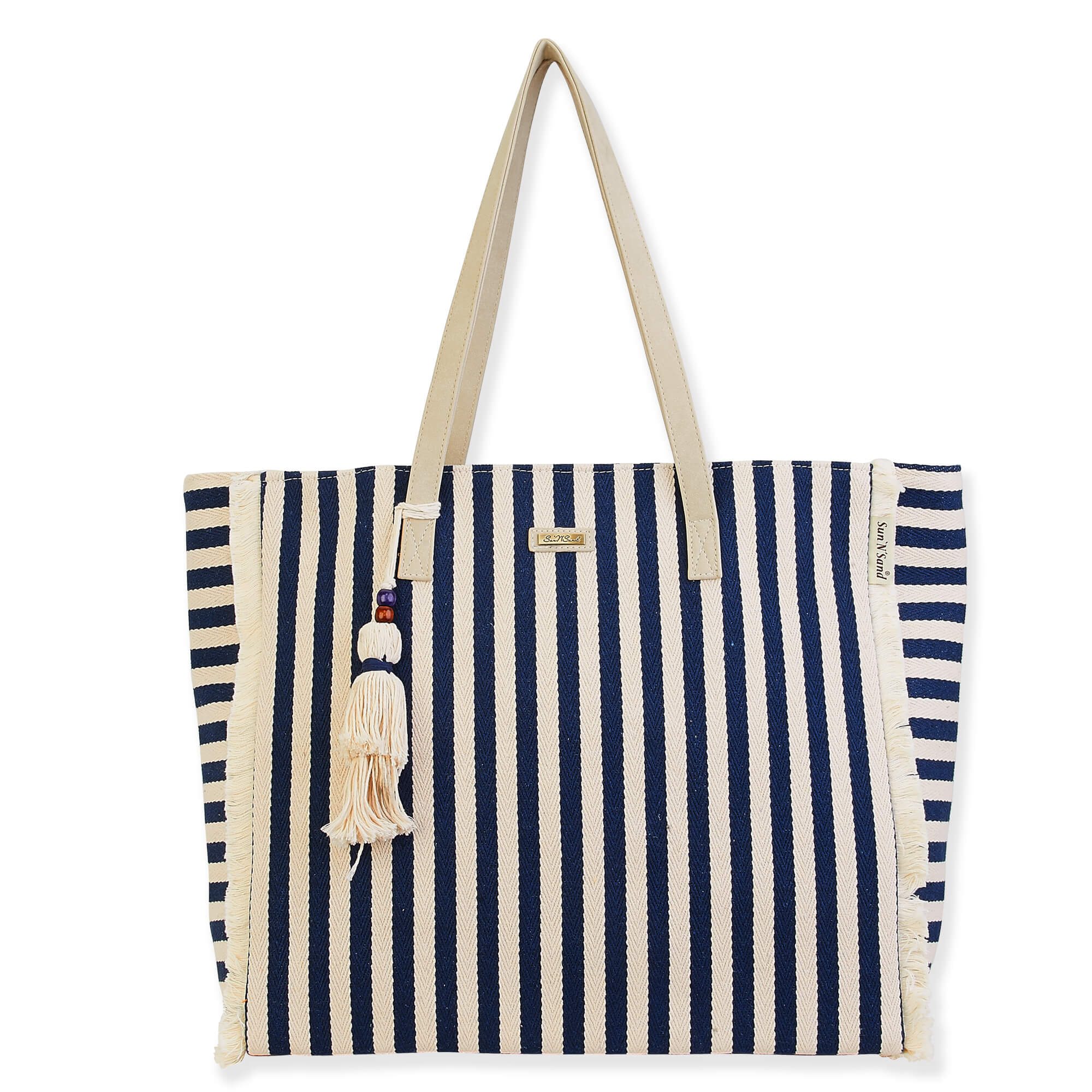 Zee Super Sun Tote Bag Beige 日本限定 Zaragoza | Beach Casuals Shoulder Tote | SNS6477 | Sun N Sand