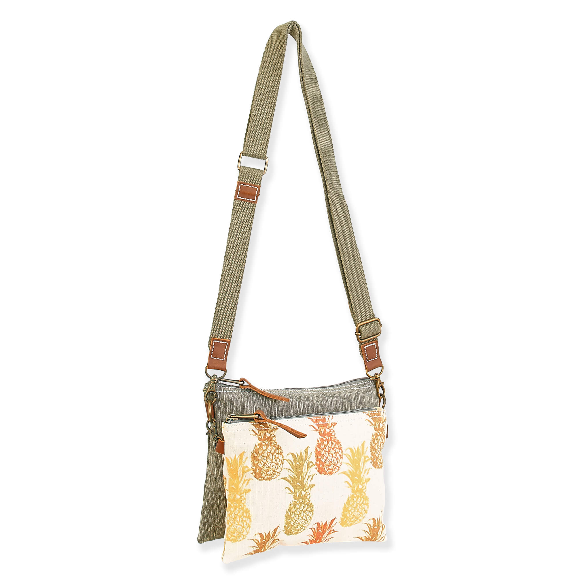 Havana Pineapple | Vintage Beach 2 PC Crossbody | SNS6101