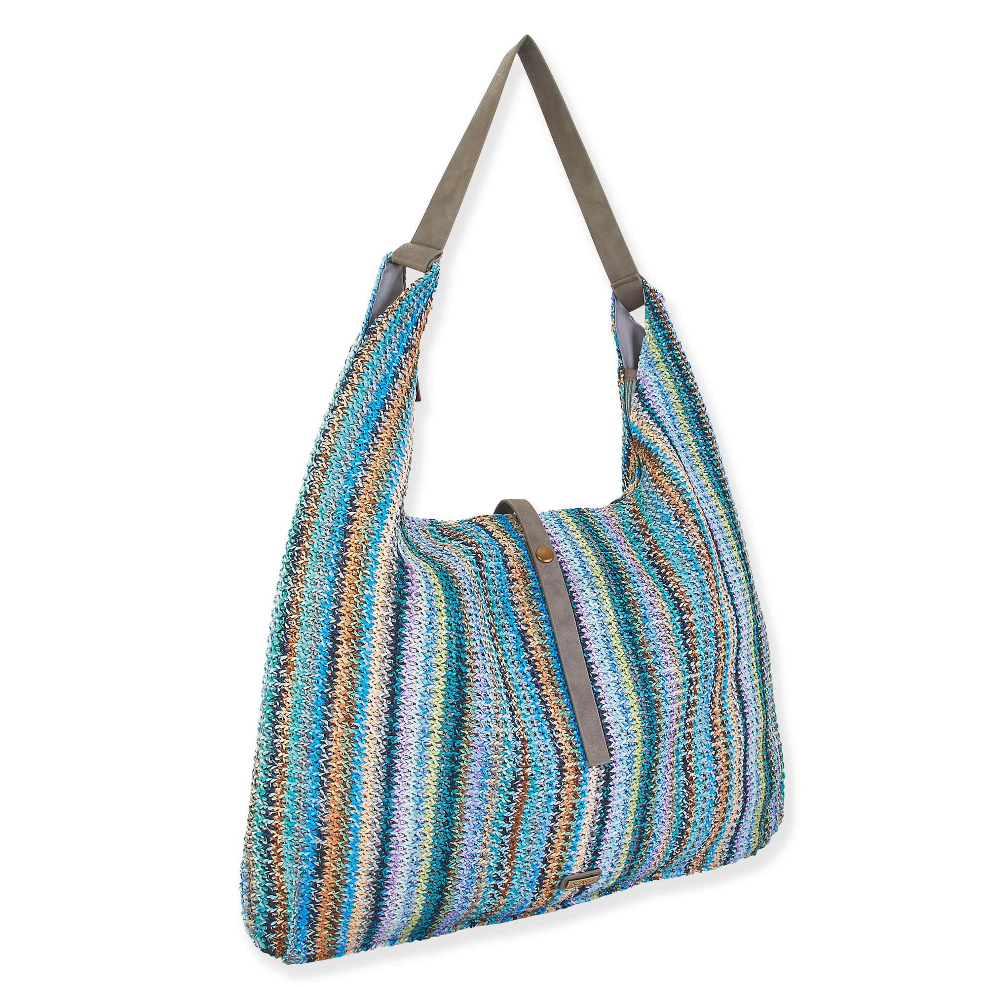Danna | Poly Straw Hobo Tote | CE6546