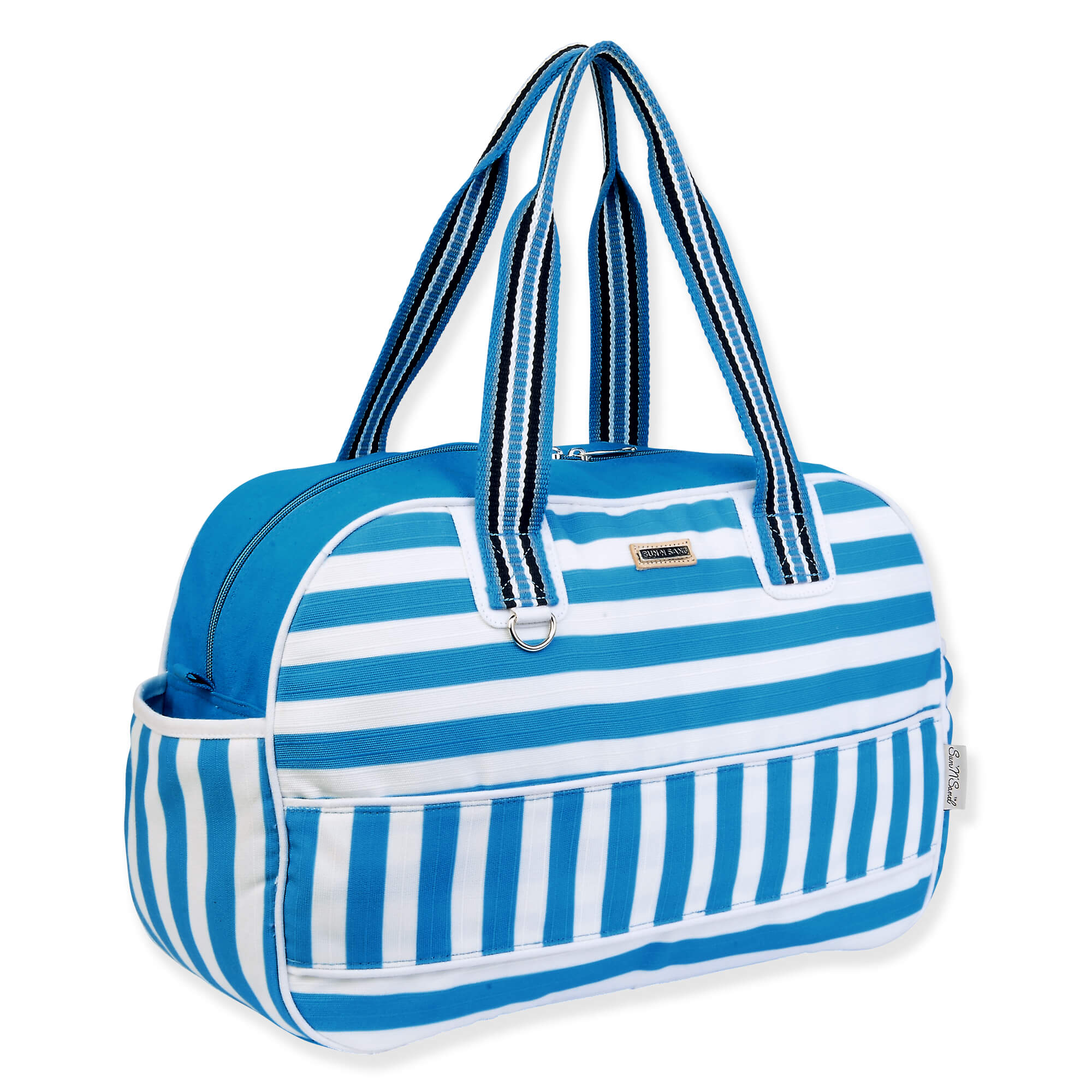 Water Resistant Duffle Bag Travel Set - Slate Blue