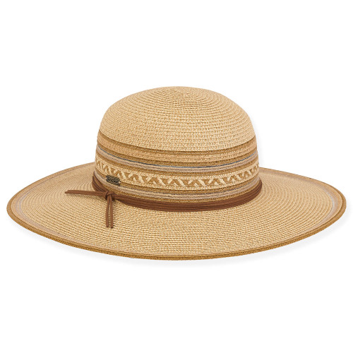 Miramar | Women's Paper Braid Floppy Hat | HH2917 | Sun N Sand