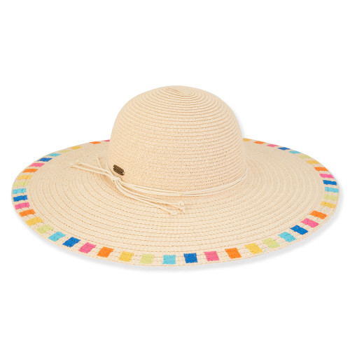 Makenna | Women's Paper Braid Wide Brim Hat | HH3077