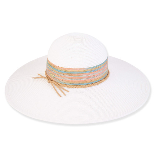 Demi | Women's Paper Braid Wide Brim Hat | HH3136