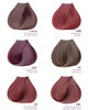 Satin Professional Hair Color Swatches