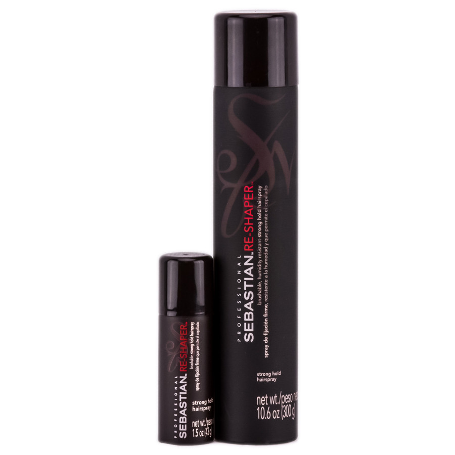 Sebastian Re-Shaper Hairspray - 10.6 Oz (300 Ml), Stark Haltendes Stylingspray Für Langanhaltende Frisur
