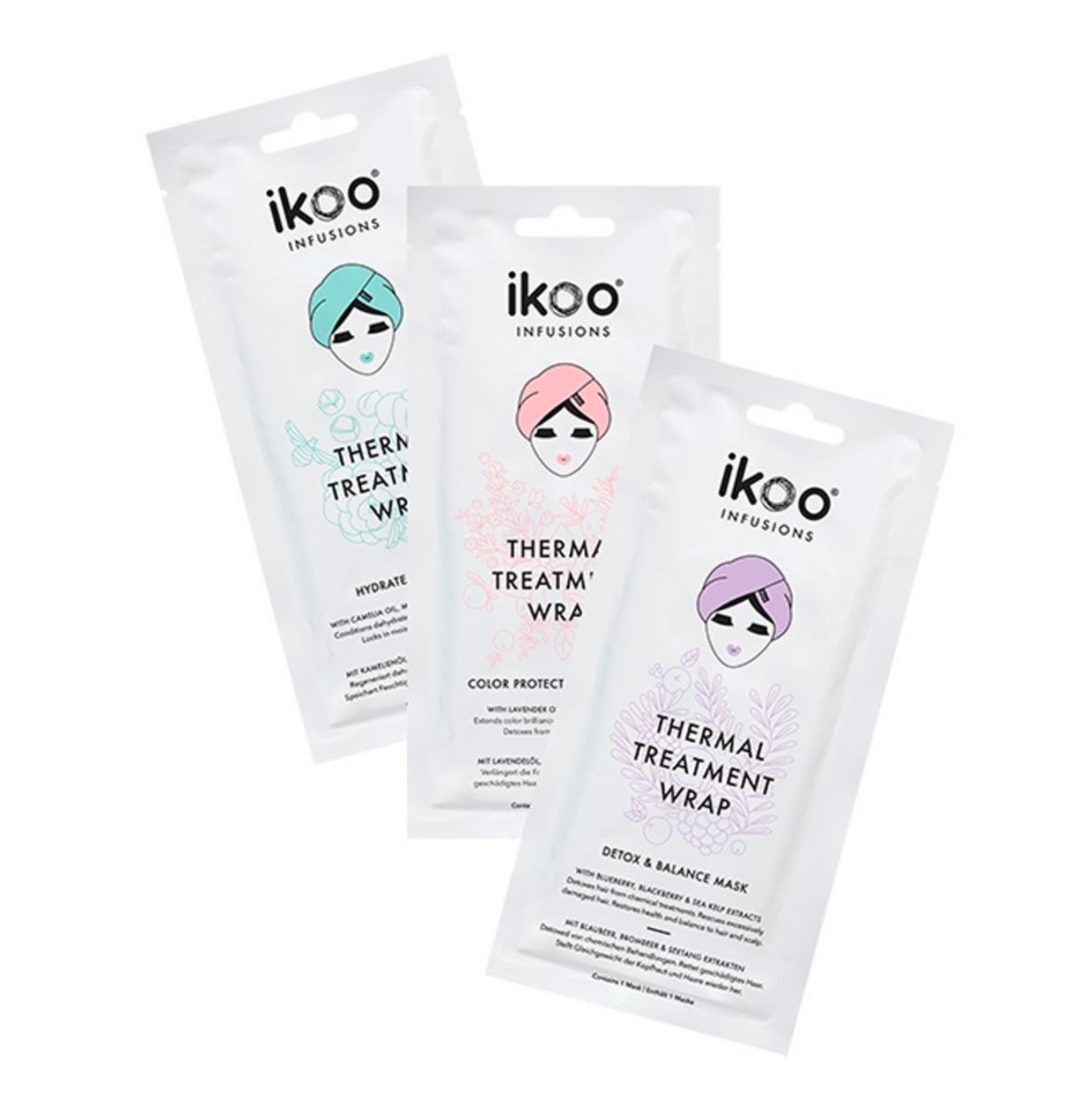 ikoo Thermal Treatment Hair Wraps Westside Beauty