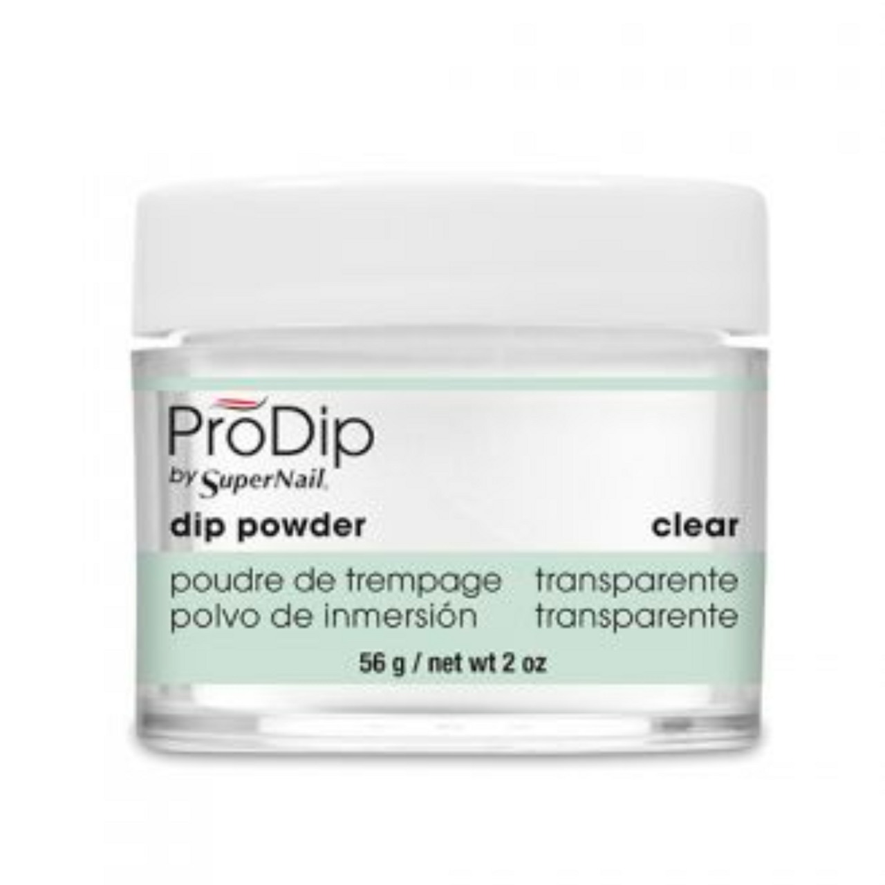 SuperNail ProDip Acrylic Nail Dip Clear Powder