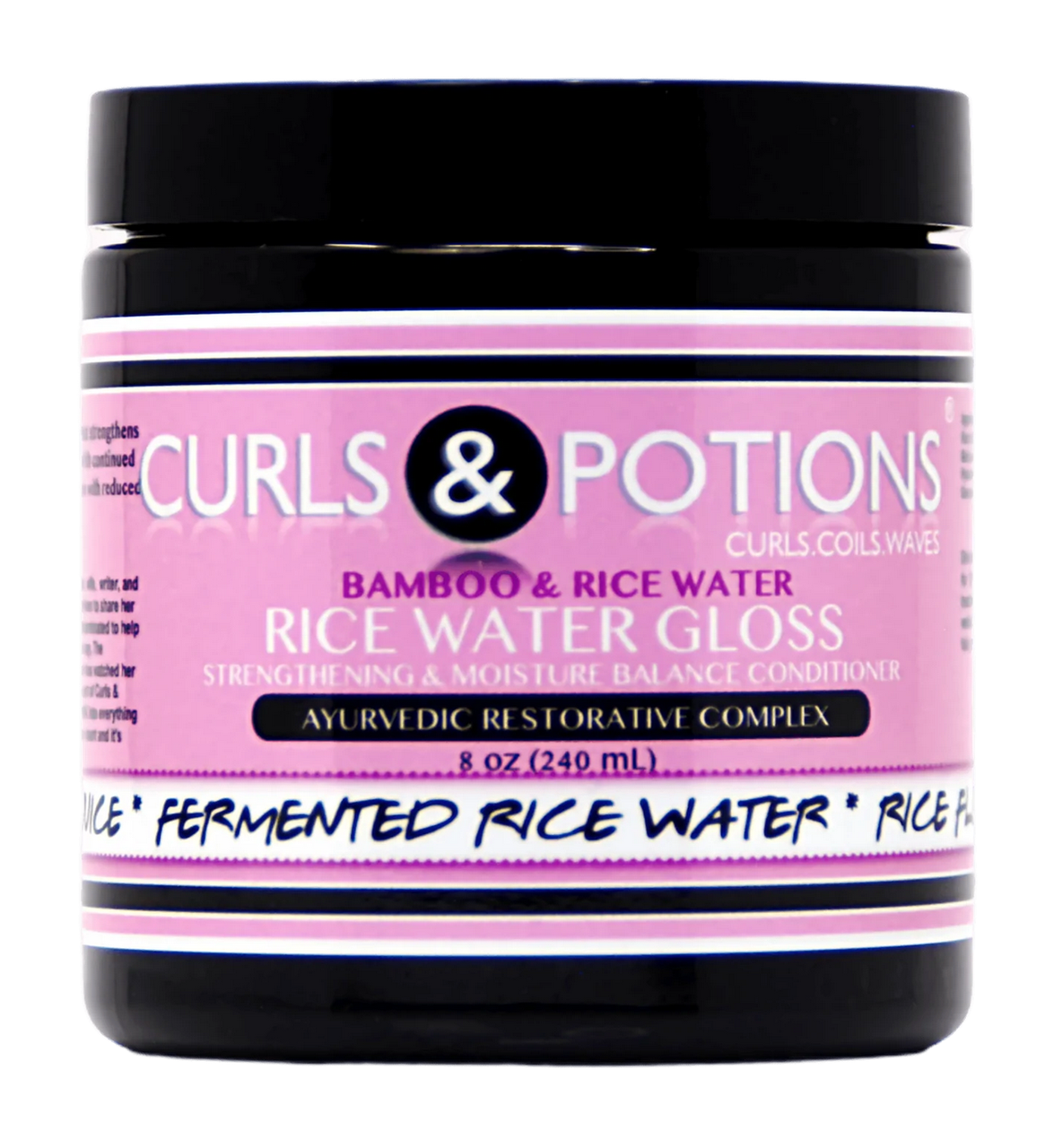 Curls and Potions Rice Water Gloss Conditioner