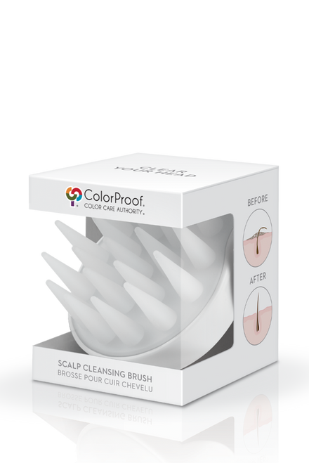 ColorProof Scalp Cleansing Brush in box