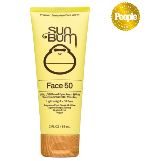 Sun Bum Original SPF 50 Sunscreen Face Lotion