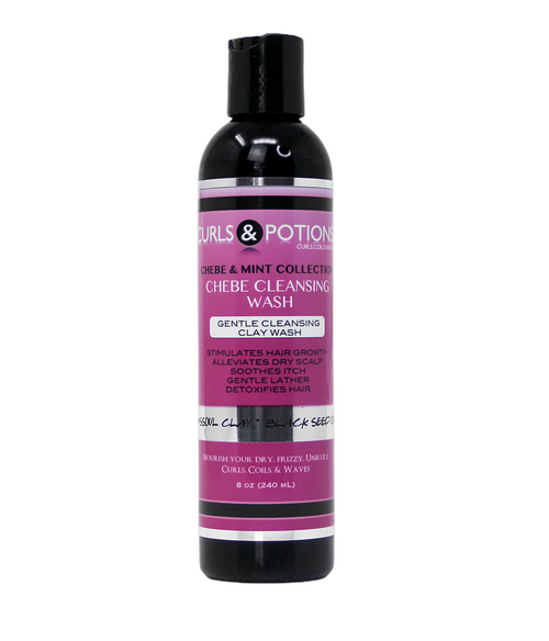 Curls and Potions Chebe Clay Gentle Cleansing Shampoo