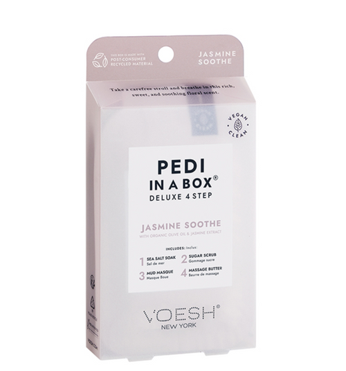Voesh Deluxe Pedi In a Box 4 pc Jasmine Voesh Deluxe Pedi In a Box 4 pc Jasmine