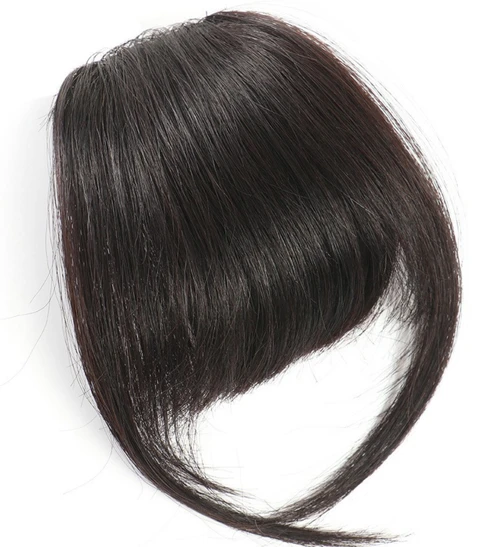 Clip in Human Hair Fringe Bangs