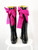 Black & Pink Bow Rainboot