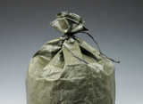 Green Woven Polypropylene Bags with Tie Strings