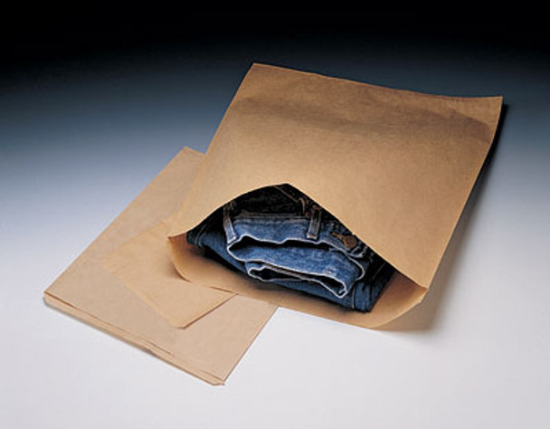 Kraft Gusseted Merchandise Bags