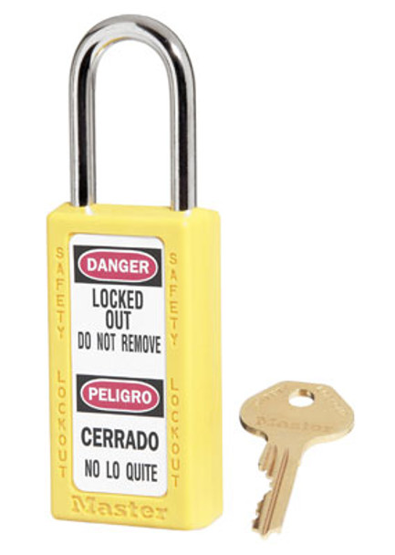 Master Lock Zenex Thermoplastic Bilingual Safety Padlocks