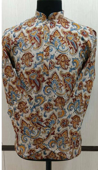 Dev - Men's Cotton Kurta - Beige - (38, 40, 42 & 44) - Long