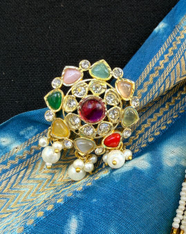 Nivitha - French bead Multi String Necklace