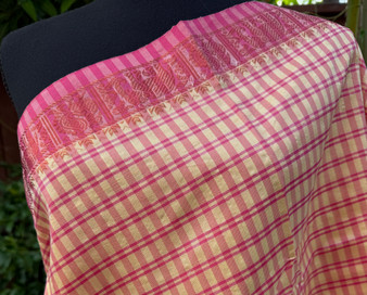 Kalpita - Vazhai Pattu - Mehendi Green - Purple