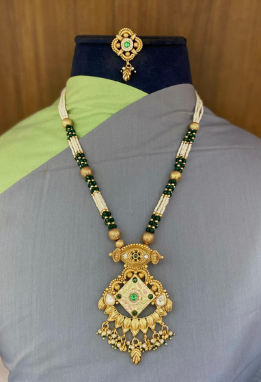 Anika - Rajwadi Multi String Necklace