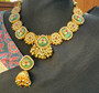 Mayuri - Emerald Polki Necklace