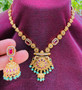 Padmapriya - Kempu  Antique  Necklace