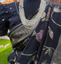Shyma -  Black Semi Banasari Saree