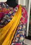 Kalamkari Patch Work Saree