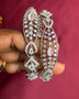 Cira - Silver Finish Bangles