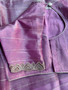 Janvi - Organza  Bead Work Saree - Amethyst