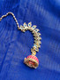 Kalabam -Peacock Ear Cuff Jhumkas