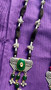 Vyshu -  Stylish Oxidized Silver Necklace set