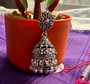 Vyshu -  Stylish Oxidized Silver Necklace set