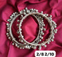 Chandni  - German Silver Ghungroo Bangles - 2