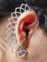 Saachi  -   Oxidized Ear Cuff